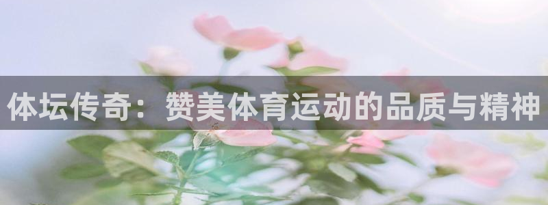 利记官方正版app集团官网首页：体坛传奇：赞美体育运