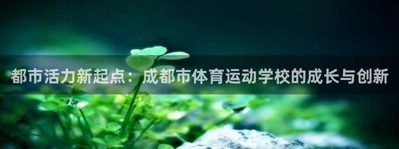 利记SBOBET官网：都市活力新起点：成都市体育运动学校的成